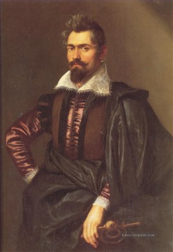 Porträt von Gaspard Schoppius Barock Peter Paul Rubens Ölgemälde